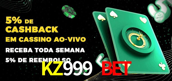 Promoções do cassino ao Vivo KZ999 BET